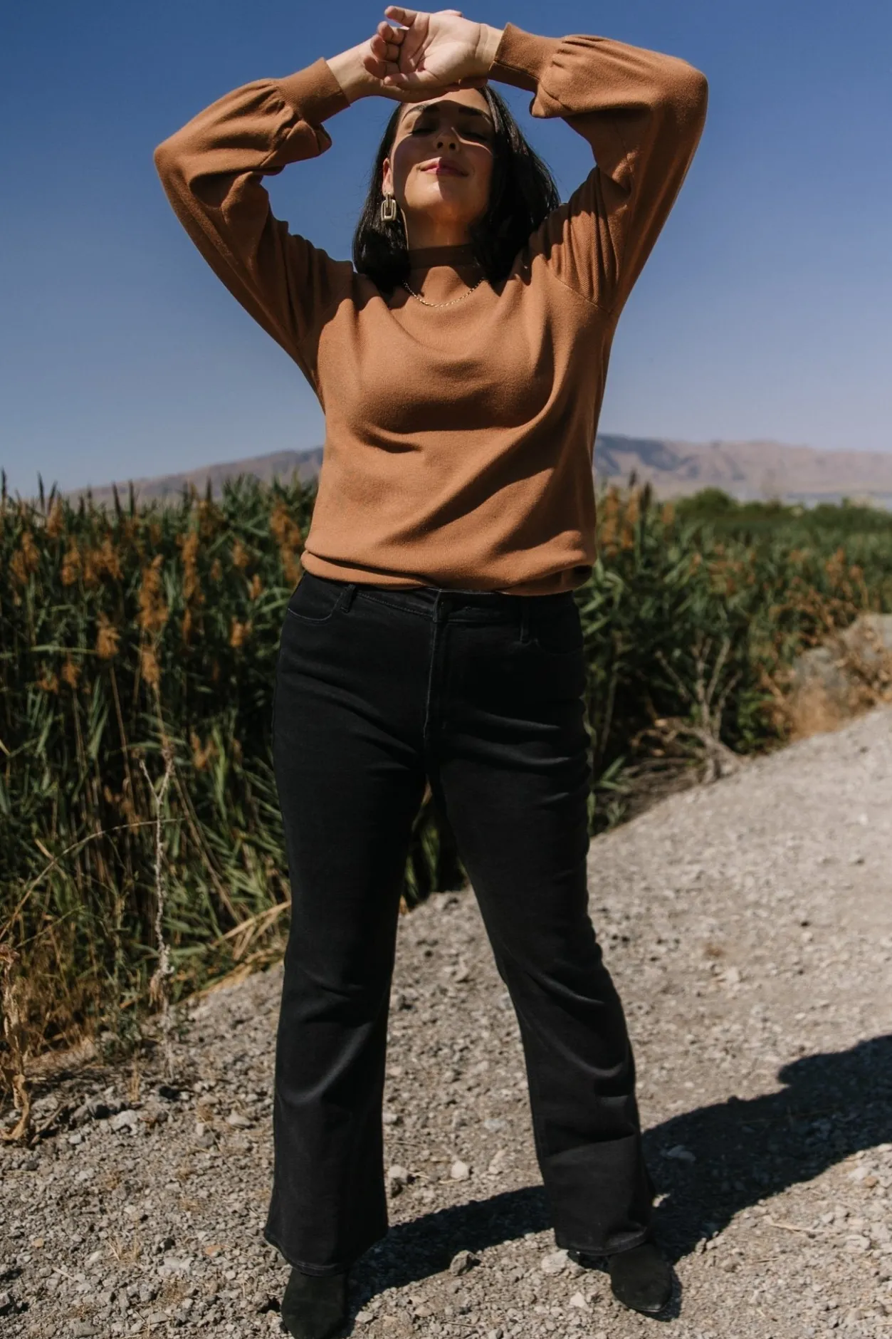 Sale Baltic Born Sutton Sweater Top | Brown