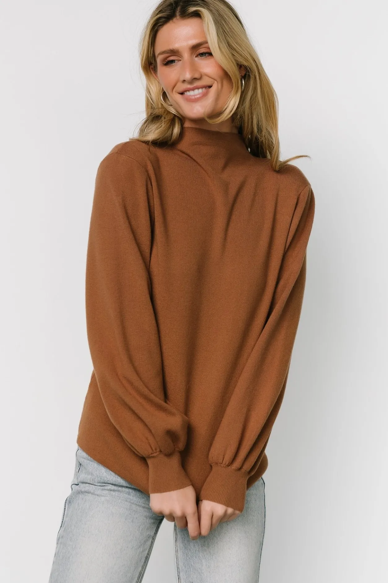 Sale Baltic Born Sutton Sweater Top | Brown