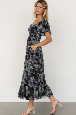 Clearance Baltic Born Suzy Maxi Dress | Dark Blue Multi DarkBlueMulti