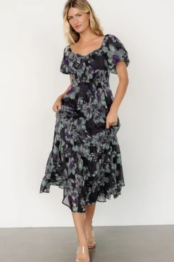 Clearance Baltic Born Suzy Maxi Dress | Dark Blue Multi DarkBlueMulti