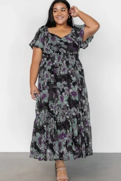 Clearance Baltic Born Suzy Maxi Dress | Dark Blue Multi DarkBlueMulti