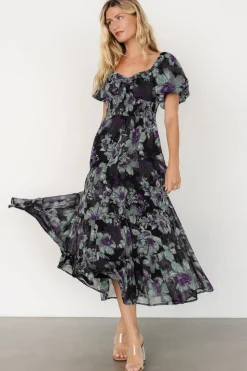 Clearance Baltic Born Suzy Maxi Dress | Dark Blue Multi DarkBlueMulti