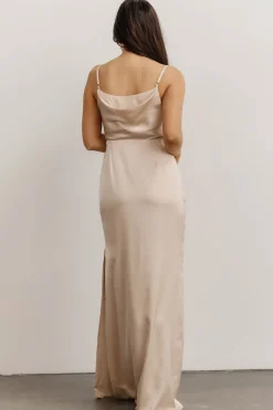 Best Baltic Born Sydney Satin Gown | Champagne