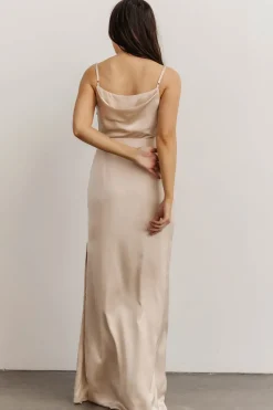 Best Baltic Born Sydney Satin Gown | Champagne