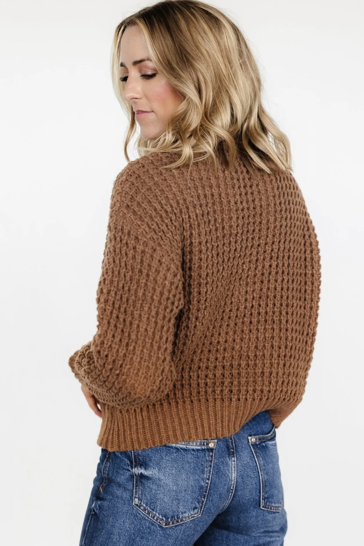 Hot Baltic Born Syracuse Chunky Knit Sweater | Mocha