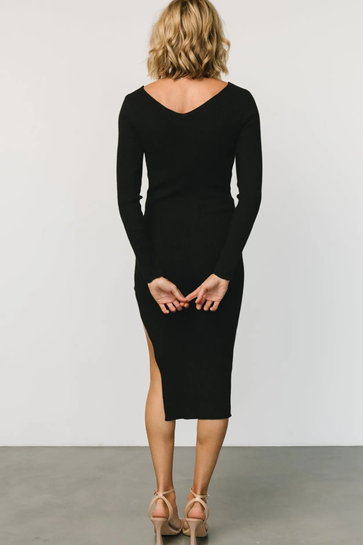 Best Baltic Born Tacey Midi Dress | Black