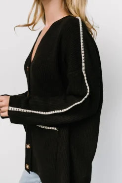 Hot Baltic Born Tally Knit Cardigan | Dark Chocolate DarkChocolate