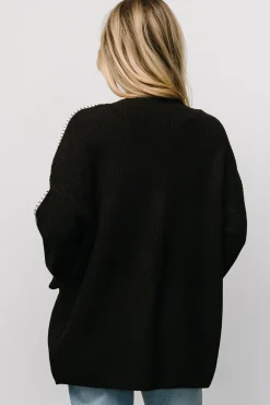 Hot Baltic Born Tally Knit Cardigan | Dark Chocolate DarkChocolate