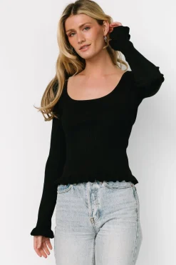 Best Baltic Born Tayla Knit Top | Black