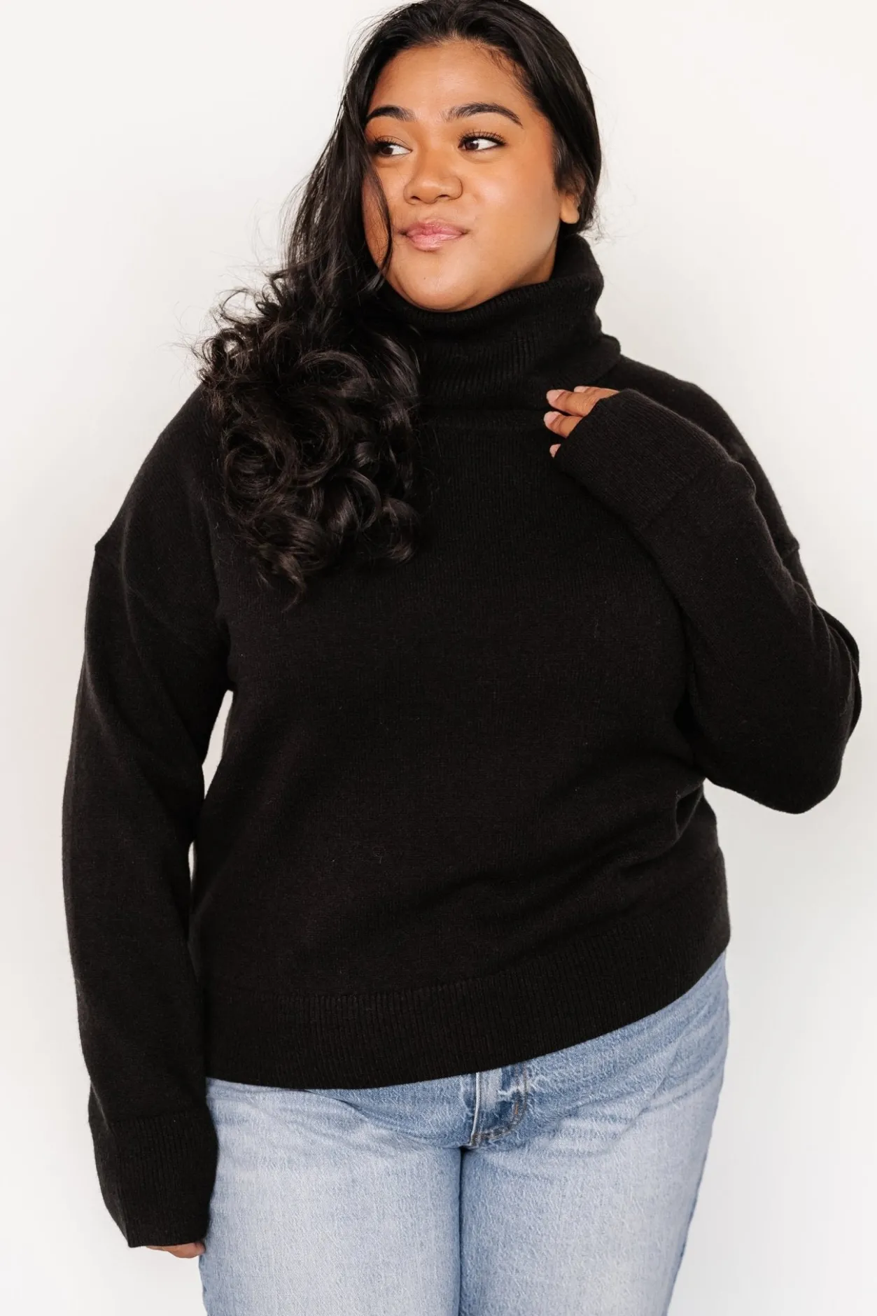 Fashion Baltic Born Tera Turtleneck Sweater | Black