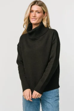 Fashion Baltic Born Tera Turtleneck Sweater | Black