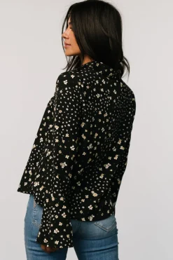 Online Baltic Born Thelma Button Blouse | Black Print BlackPrint