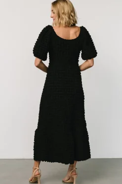 Best Baltic Born Therese Textured Dress | Black