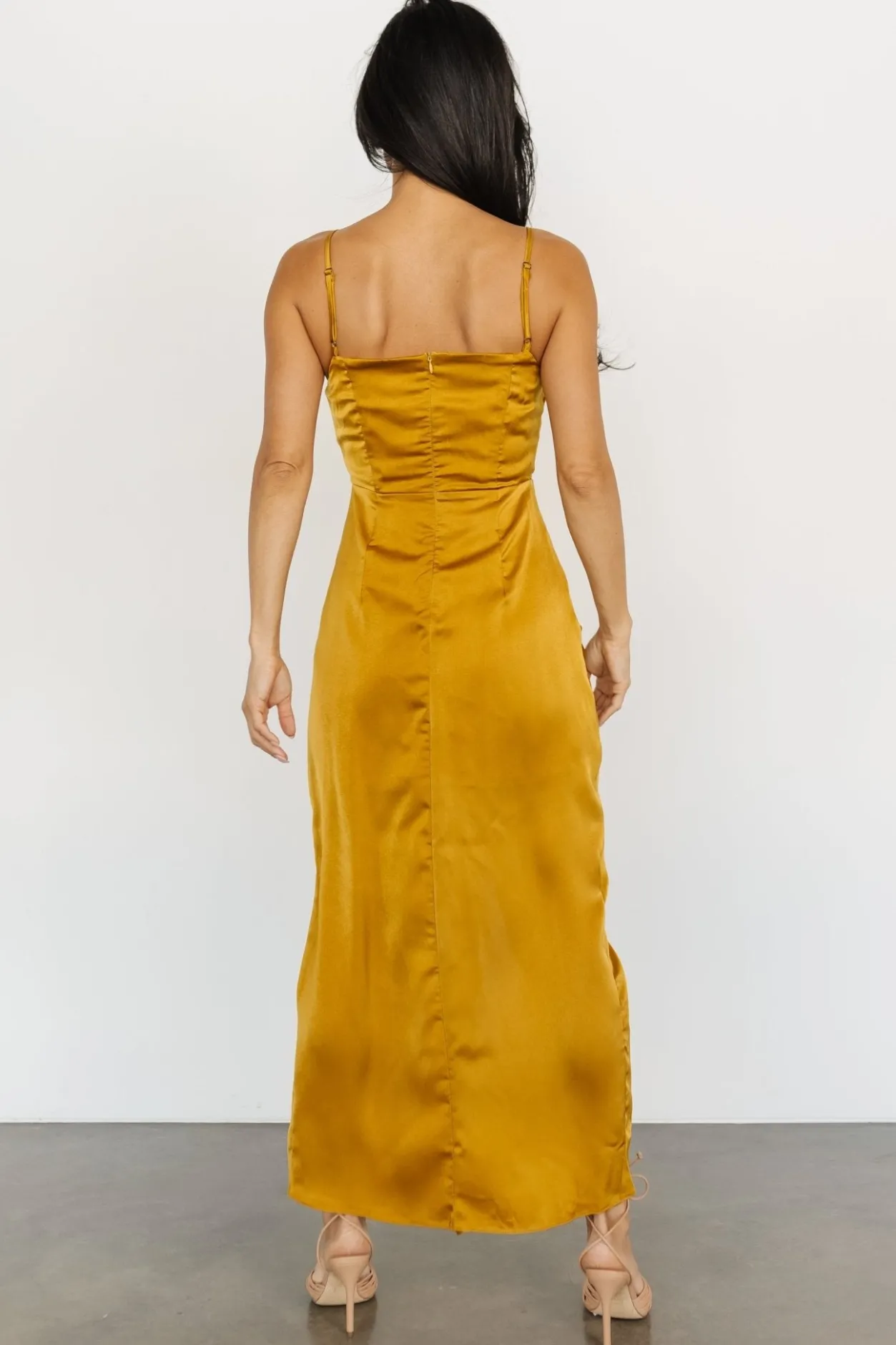 Hot Baltic Born Thessaly Maxi Dress | Brushed Gold BrushedGold