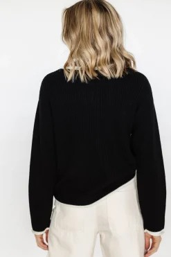 Online Baltic Born Tiffany Knit Sweater | Black + Off White Black+OffWhite