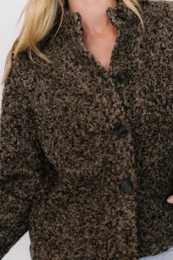 Best Baltic Born Tilly Jacket | Brown + Black Brown+Black