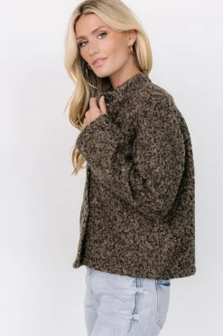 Best Baltic Born Tilly Jacket | Brown + Black Brown+Black