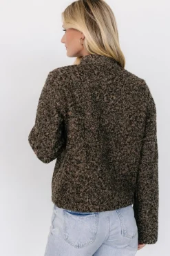 Best Baltic Born Tilly Jacket | Brown + Black Brown+Black