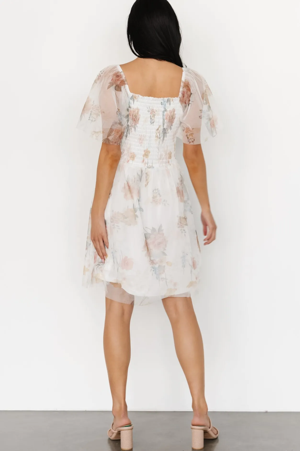 Best Baltic Born Tivoli Tulle Short Dress | White Multi WhiteMulti
