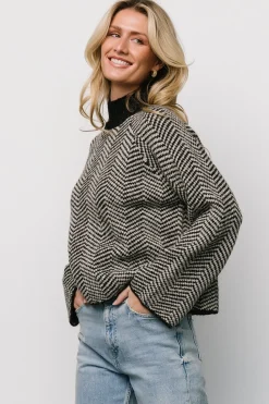 Best Baltic Born Trisha Knit Sweater | Black Stripe BlackStripe