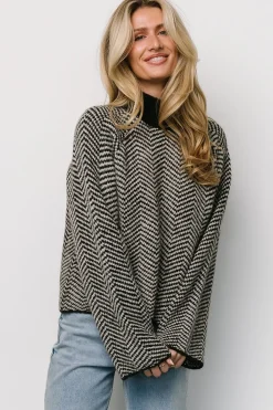 Best Baltic Born Trisha Knit Sweater | Black Stripe BlackStripe