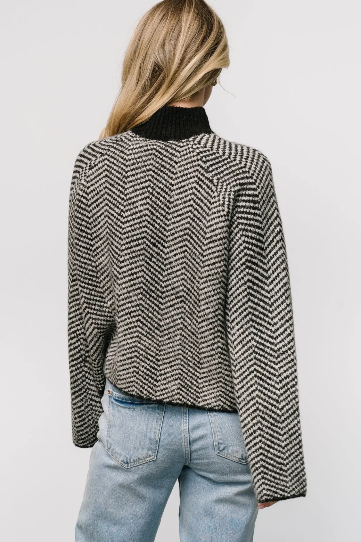 Best Baltic Born Trisha Knit Sweater | Black Stripe BlackStripe