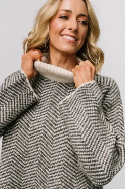 Sale Baltic Born Trisha Knit Sweater | Ivory Stripe IvoryStripe