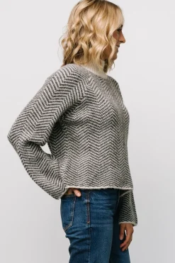 Sale Baltic Born Trisha Knit Sweater | Ivory Stripe IvoryStripe