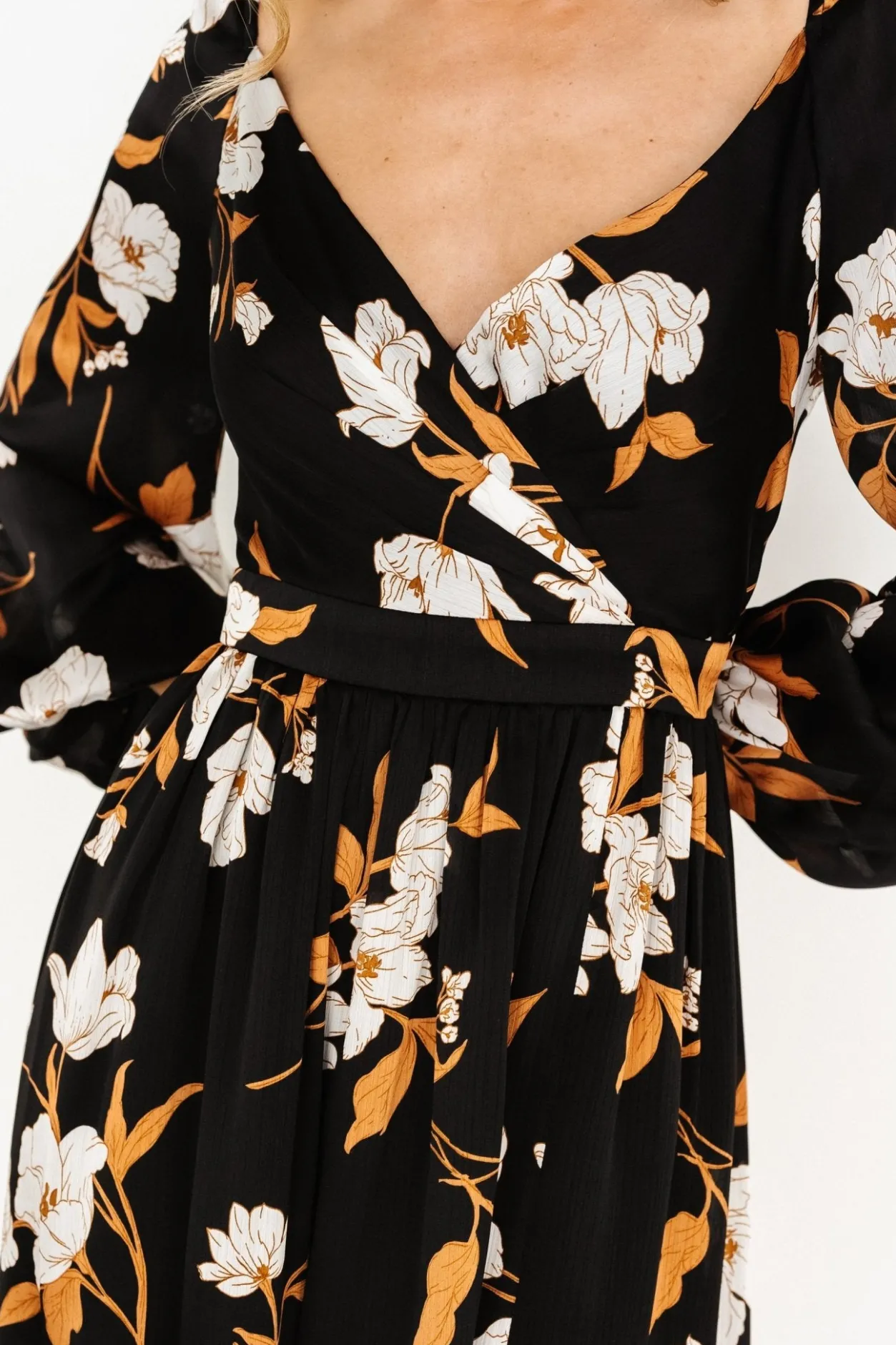Fashion Baltic Born Tristan Maxi Dress | Black Floral BlackFloral