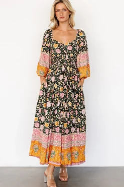 Outlet Baltic Born Trixie Dress | Black Multi BlackMulti