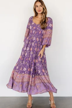 Sale Baltic Born Trixie Dress | Purple Multi PurpleMulti