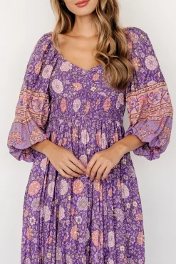 Sale Baltic Born Trixie Dress | Purple Multi PurpleMulti