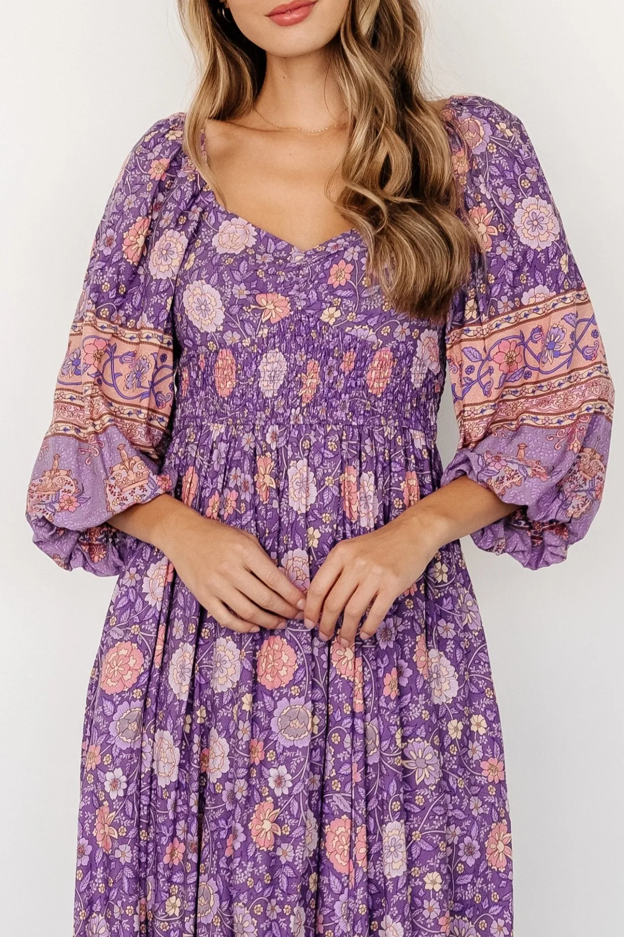 Sale Baltic Born Trixie Dress | Purple Multi PurpleMulti