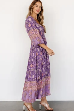 Sale Baltic Born Trixie Dress | Purple Multi PurpleMulti