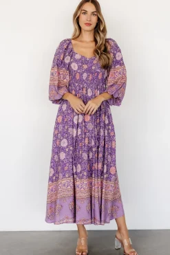 Sale Baltic Born Trixie Dress | Purple Multi PurpleMulti