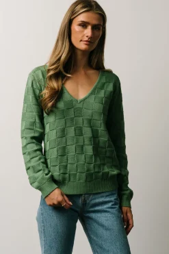 Best Baltic Born Troy Knit Sweater | Green