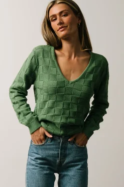 Best Baltic Born Troy Knit Sweater | Green