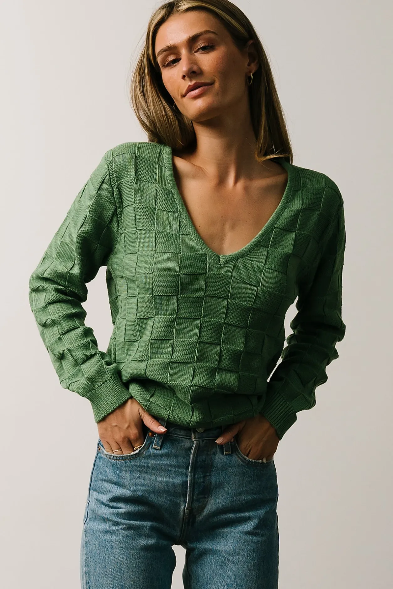 Best Baltic Born Troy Knit Sweater | Green