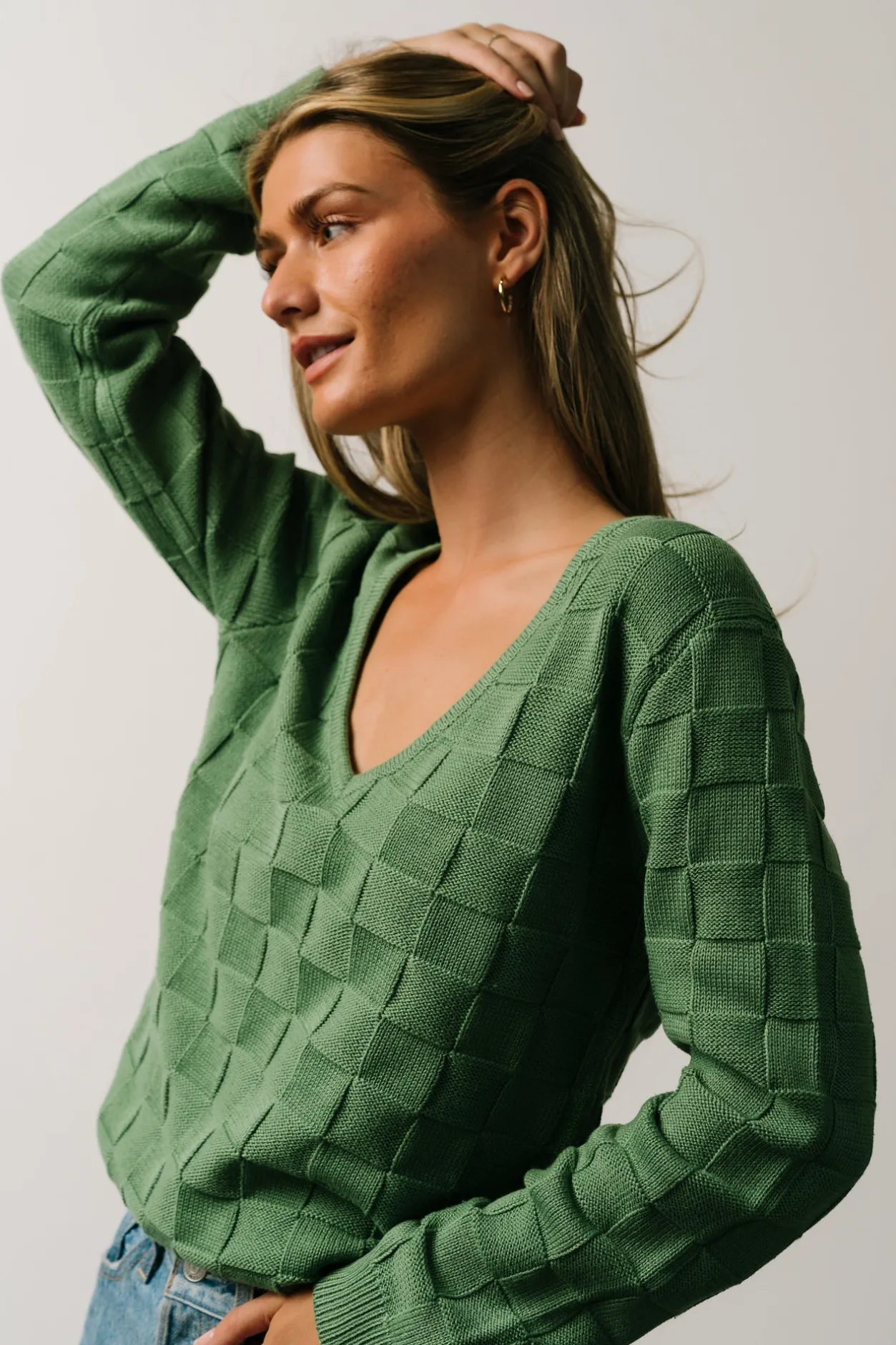 Best Baltic Born Troy Knit Sweater | Green