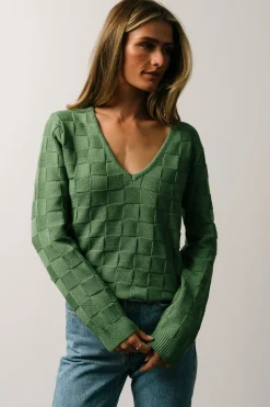Best Baltic Born Troy Knit Sweater | Green