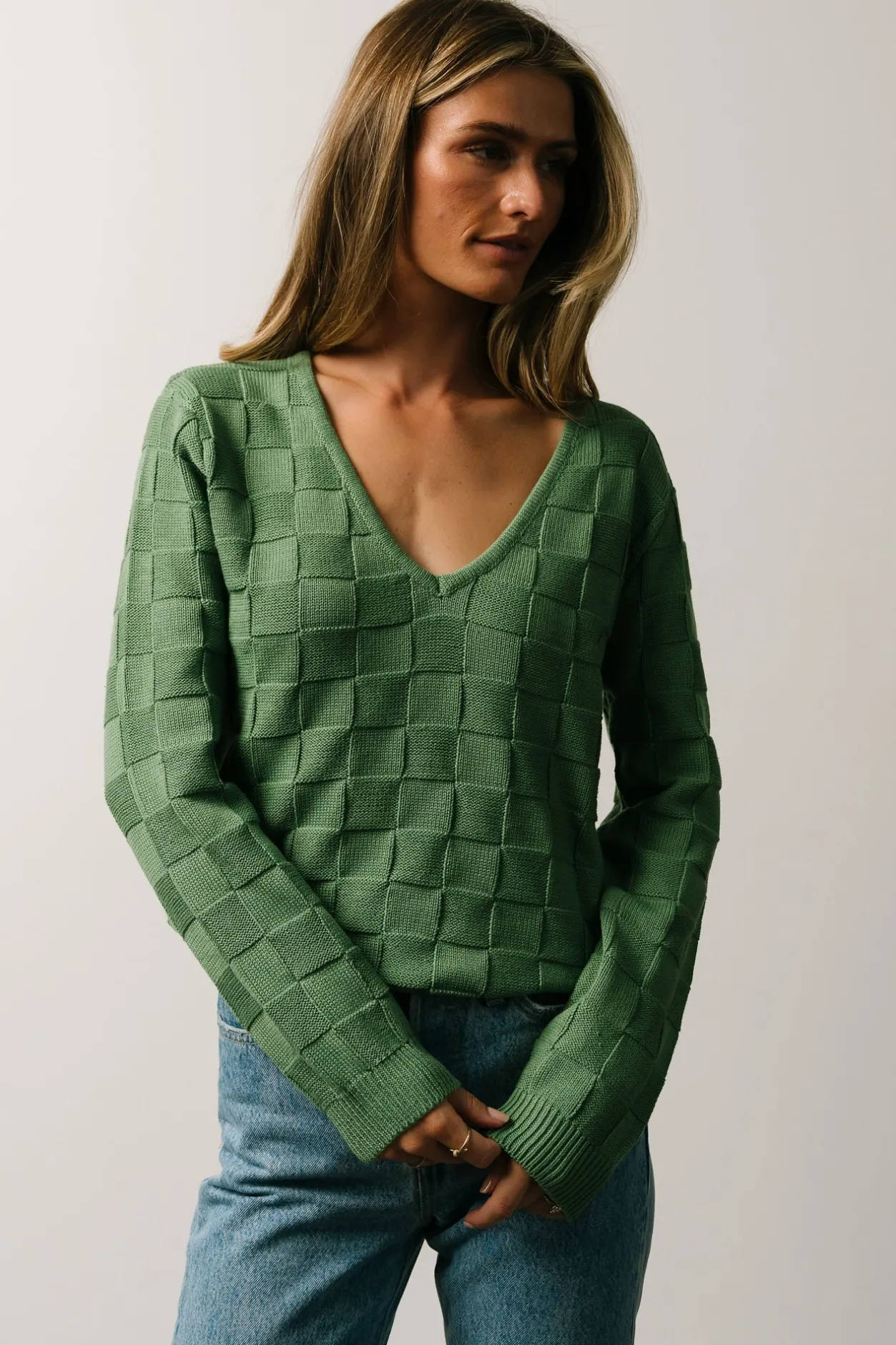 Best Baltic Born Troy Knit Sweater | Green