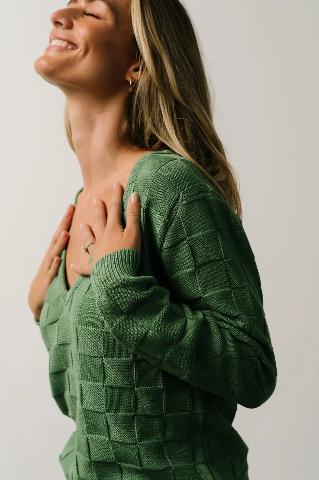 Best Baltic Born Troy Knit Sweater | Green