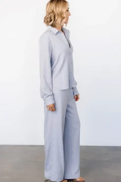 Outlet Baltic Born Tuscany Pants | Blue Gray BlueGray