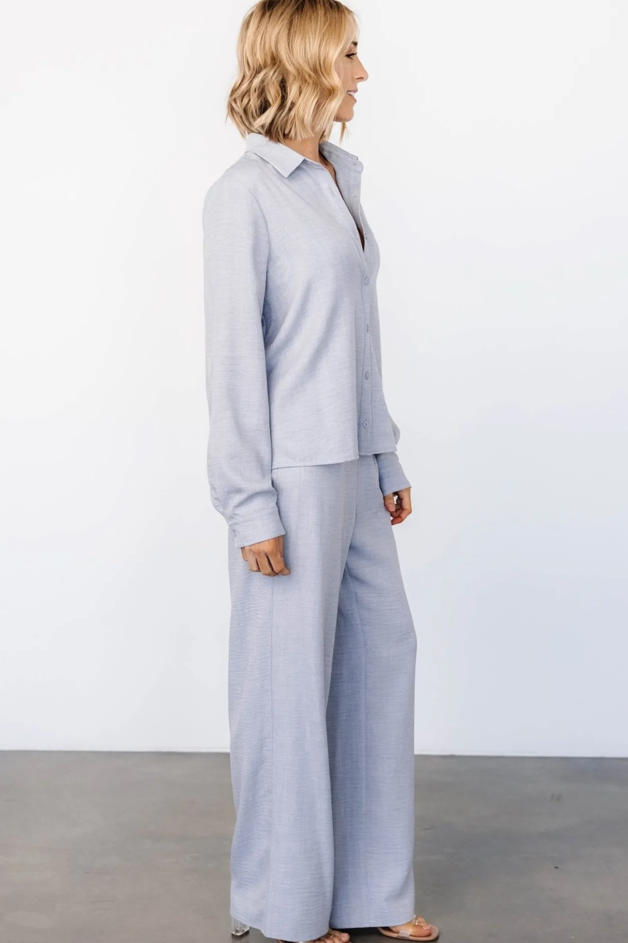 Outlet Baltic Born Tuscany Pants | Blue Gray BlueGray