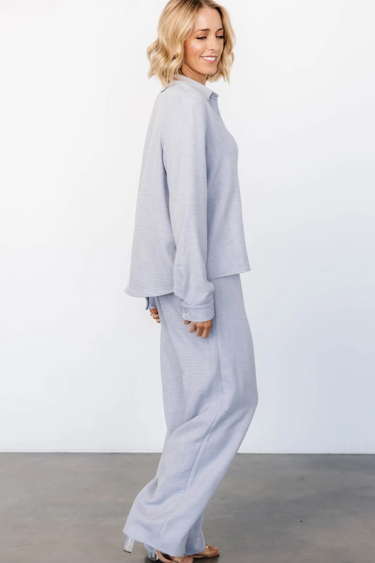 Outlet Baltic Born Tuscany Pants | Blue Gray BlueGray