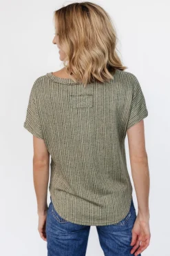 Best Baltic Born Tylee Knit Top | Dusty Olive DustyOlive