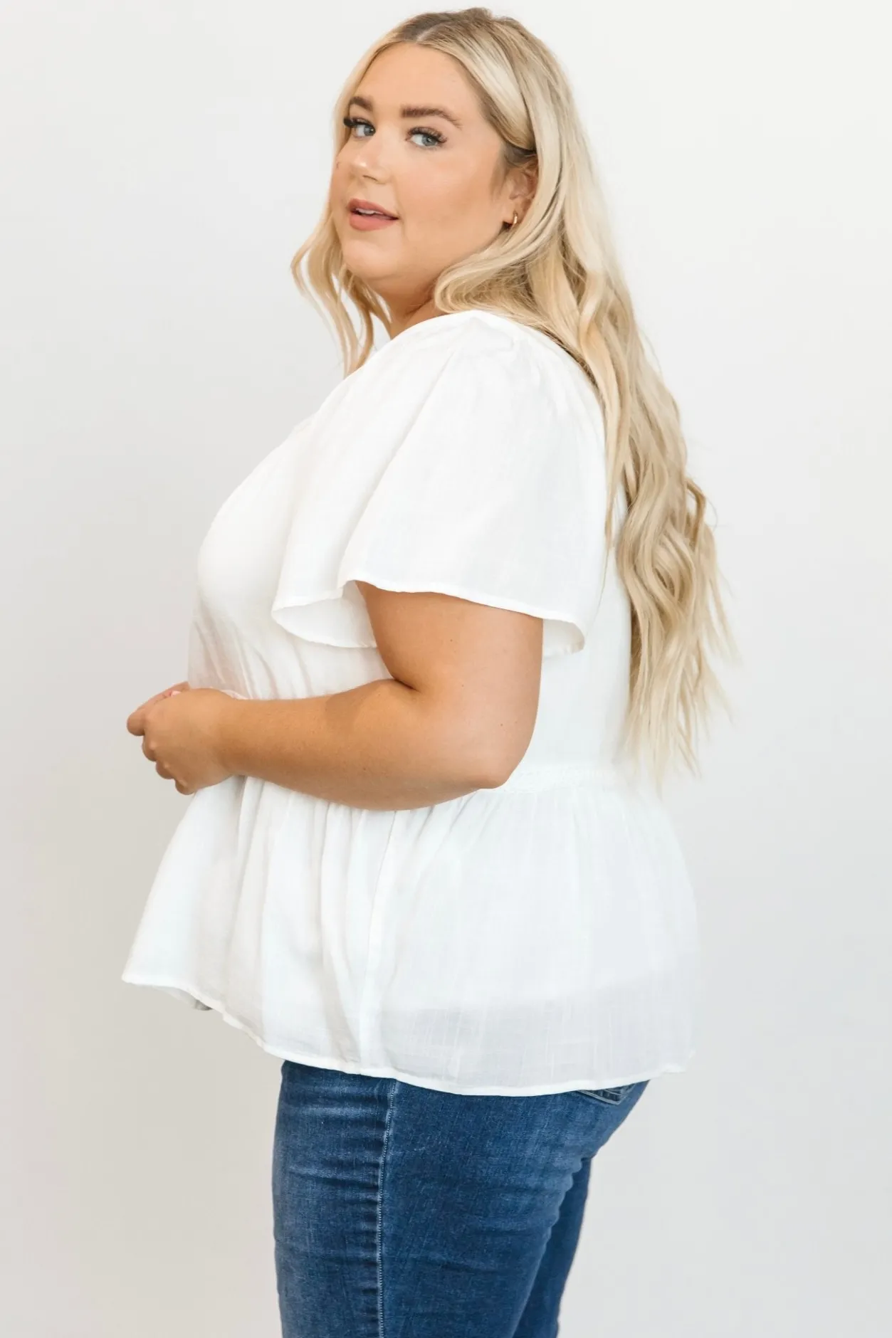 Online Baltic Born Unity Button Up Top | Off White OffWhite