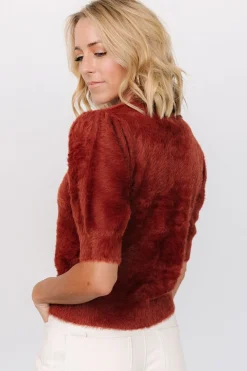 Fashion Baltic Born Vail Sweater Top | Brick