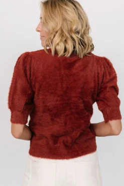 Fashion Baltic Born Vail Sweater Top | Brick