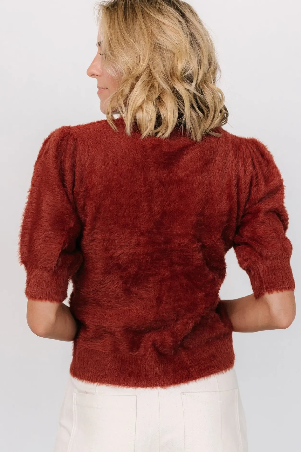 Fashion Baltic Born Vail Sweater Top | Brick
